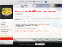 Tablet Screenshot of grafxdesign.be